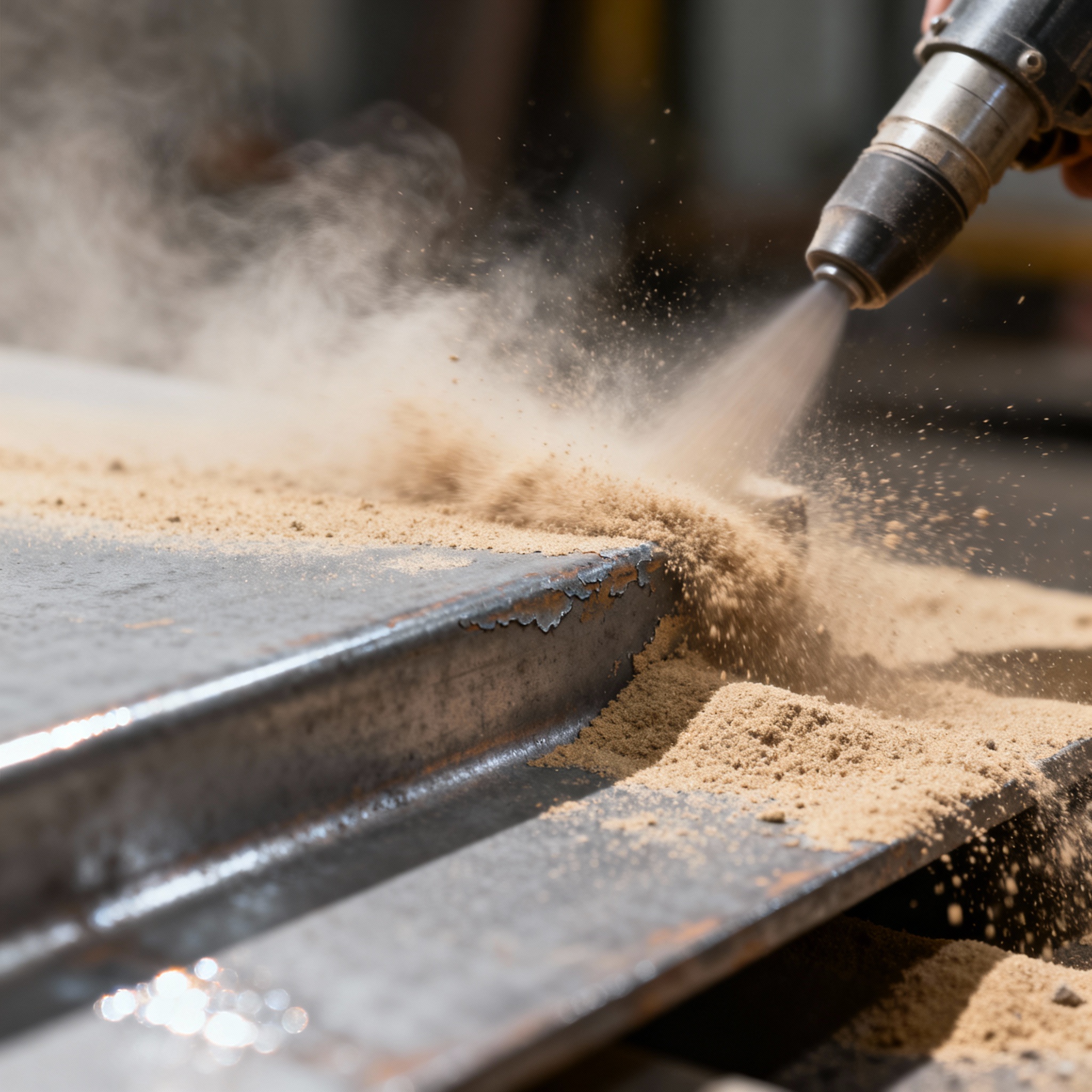 Sandblasting Process