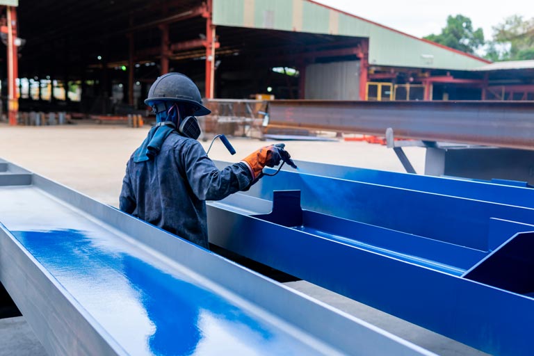 Industrial Painting Process